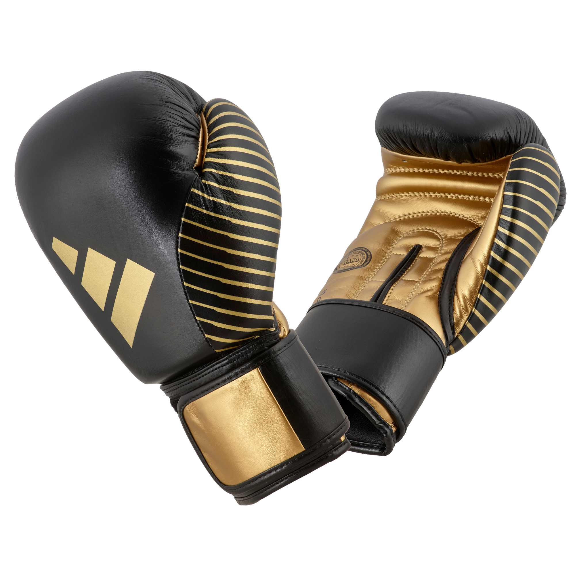 Ju Sports adidas Kickboxing Wettkampfhandschuh black/gold met, adiKBWKF200